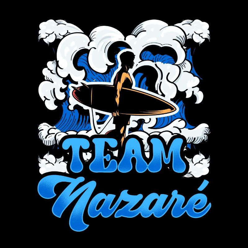 Team Nazaré Surfing Surfer Surf Vagues