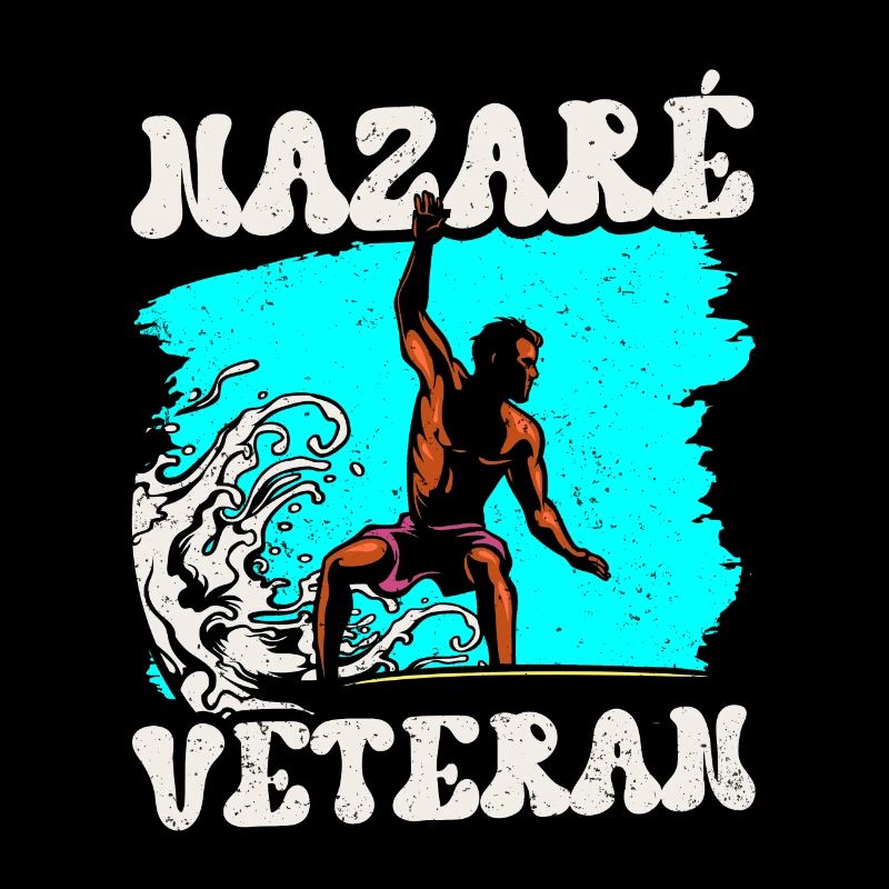 Nazaré Vétéran Surfeur Vagues Surf Surf
