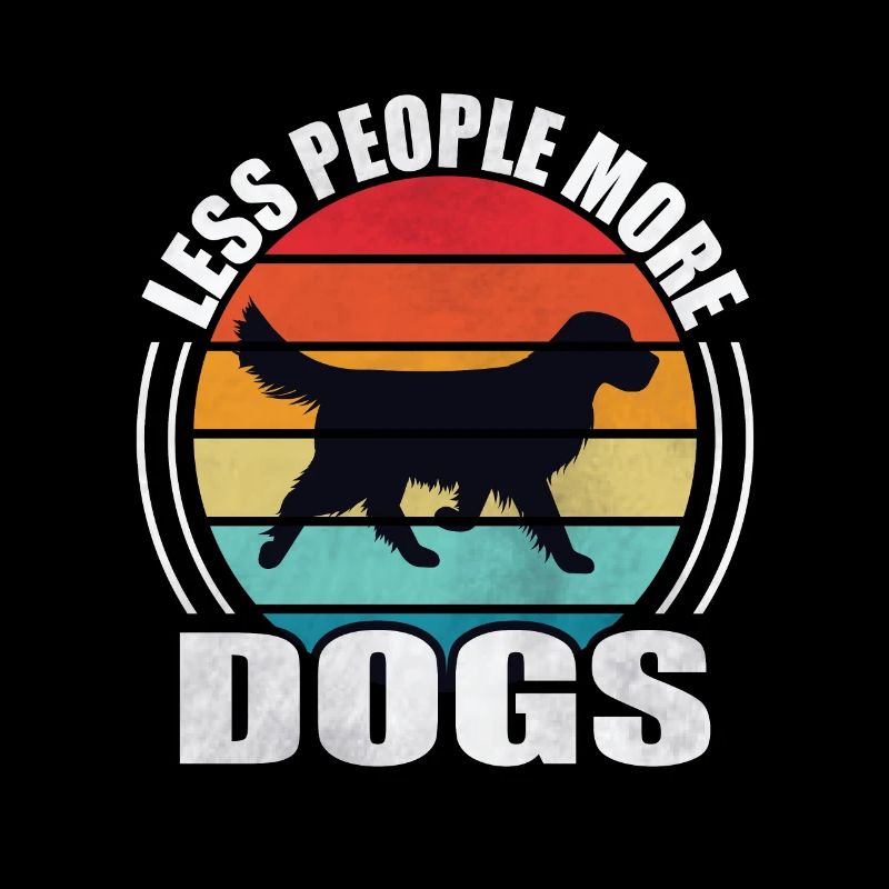 Moins de gens Plus de chiens