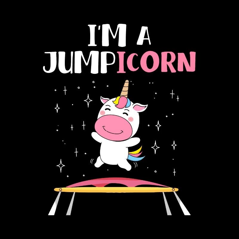 Jumpicorn Einhorn Trampolin