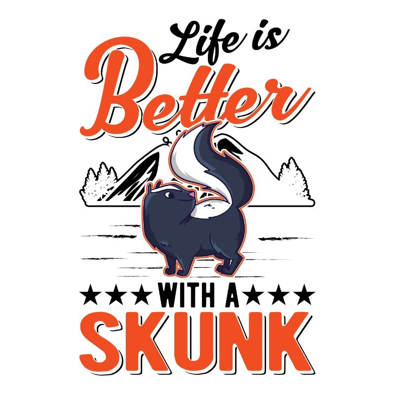 Life is better with skunks