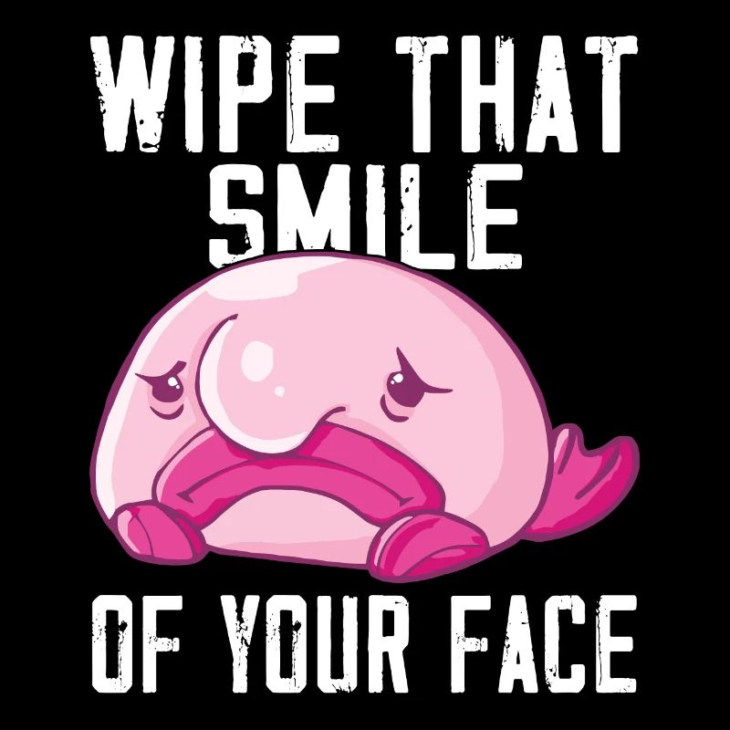 Blobfish Costume - Ugly Blob Fish Face -