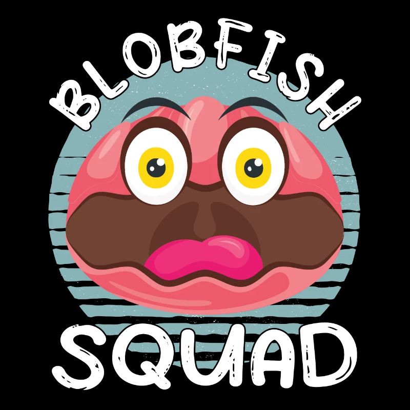 Blobfish Costume - Ugly Blob Fish Face -