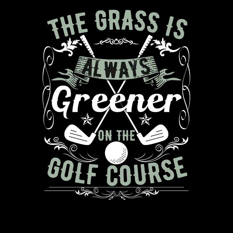 L’herbe est toujours plus verte sur le terrain de golf