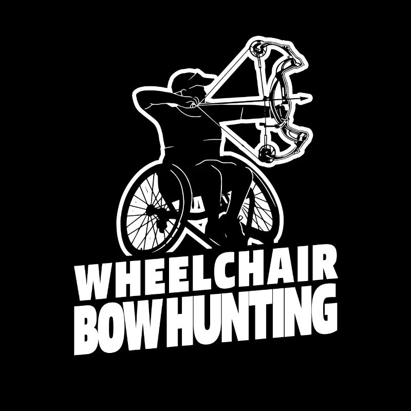 Bogenjagd Bogenjäger Rollstuhl
