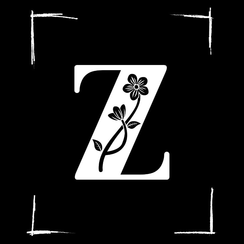 letter Z initial