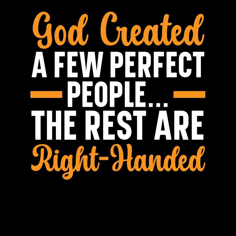 God created a few perfect people to rest right