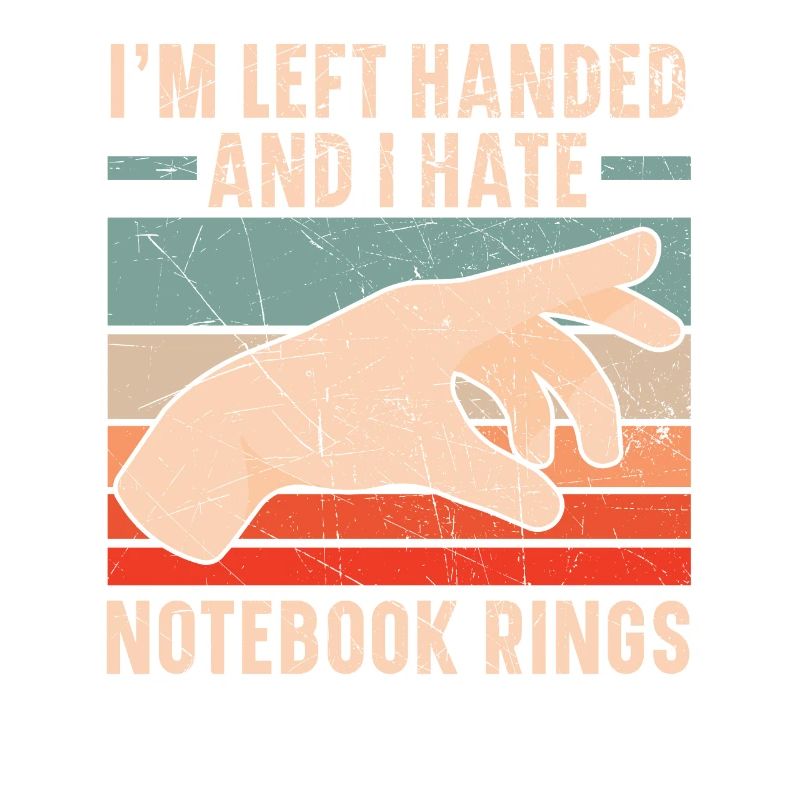 Ich bin Linkshänder und ich hasse Notebook-Ringe