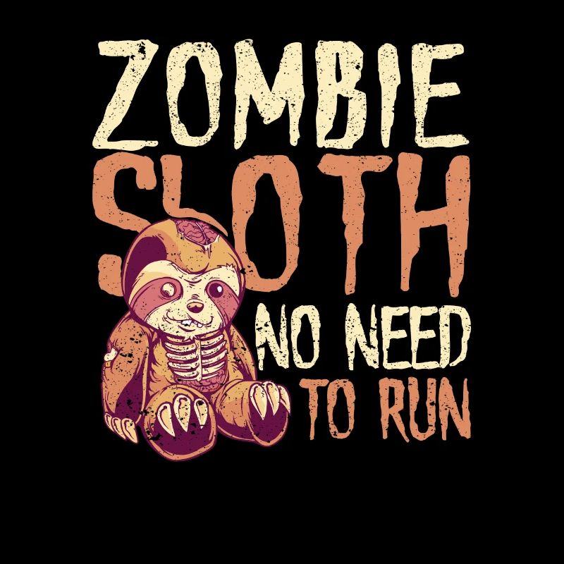 Zombie Sloth: No Need to Walk Desire