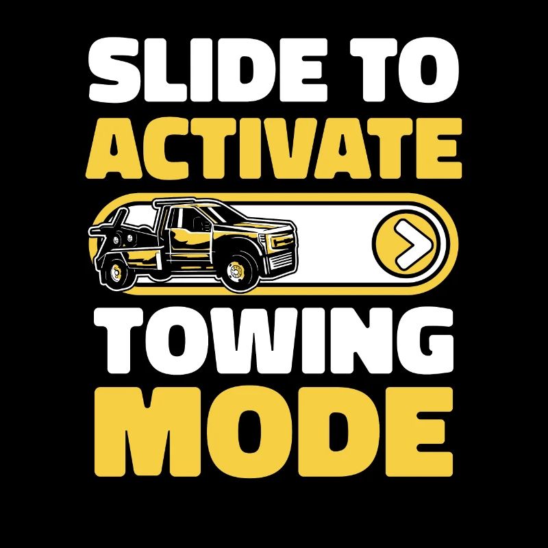 Slide To Activate Towing Mode Abschlepper