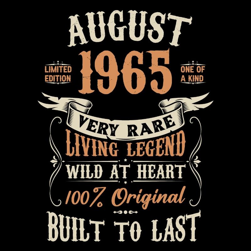 August 1965 Geburtstagsgeschenk