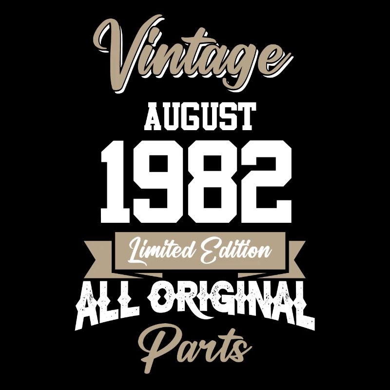August 1982 Vintage Geburtstag Geschenk