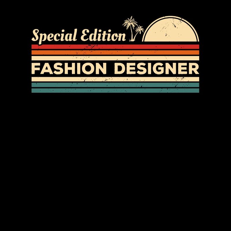 Vintage-Sonderedition, Modedesigner, der entwirft