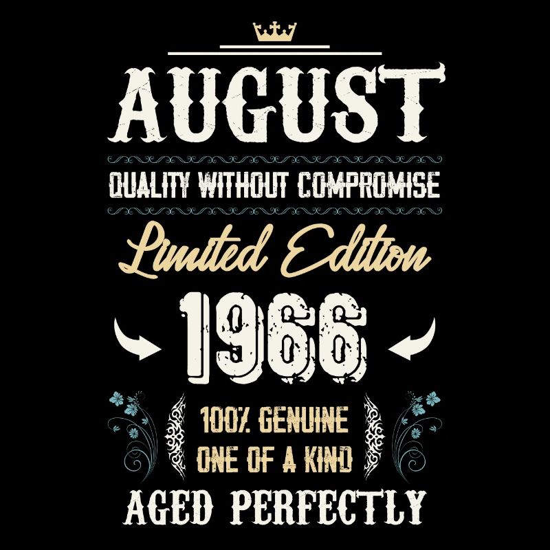 August 1966 Vintage Birthday Gift