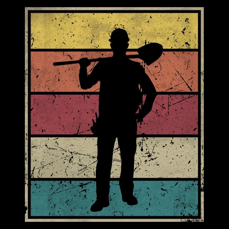 Construction Worker Shovel