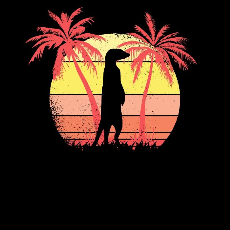 Suricate Summer Sunset 80s Palm