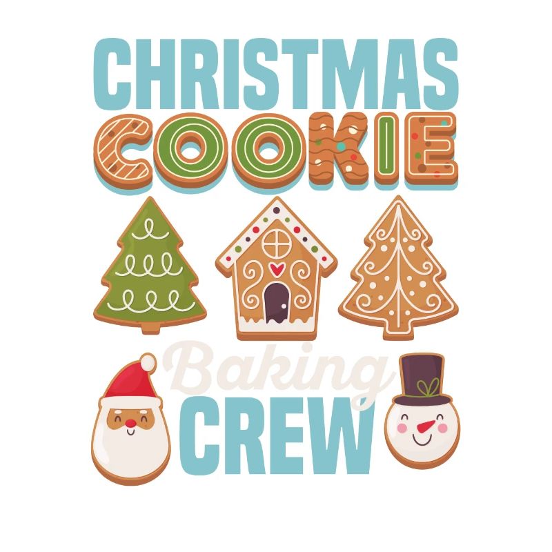 Équipe de cuisson de biscuits de Noël traditionnelle