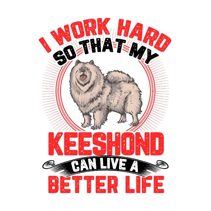 Work for my Wolfsspitz German Keeshond