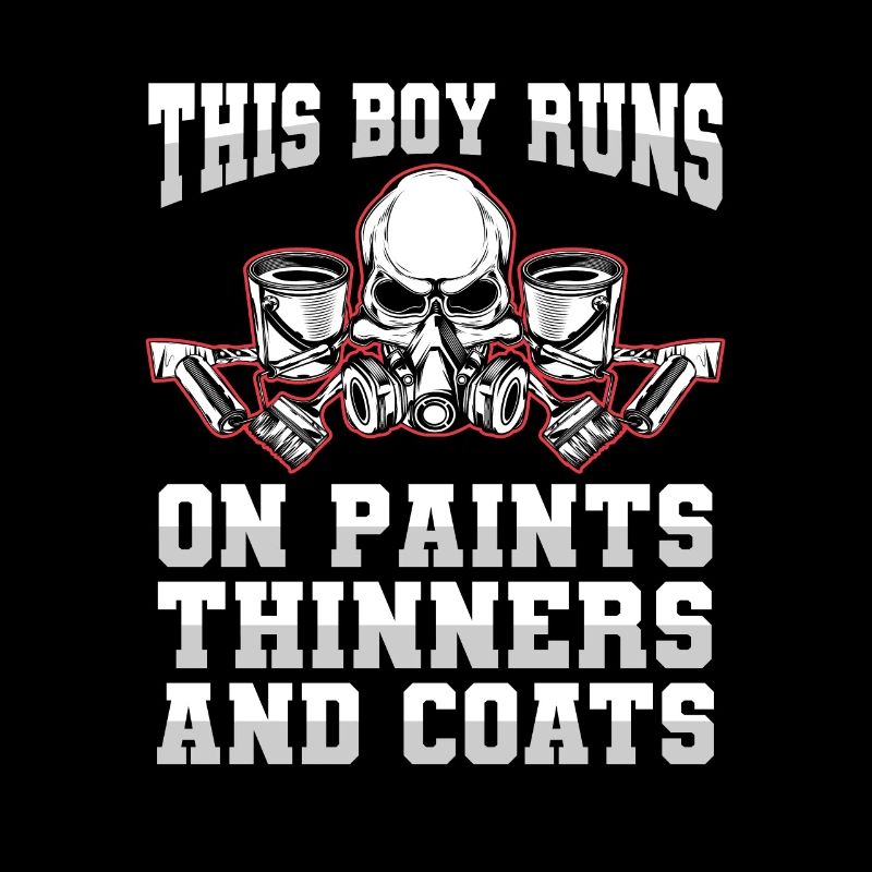 Painter Varnisher Skull