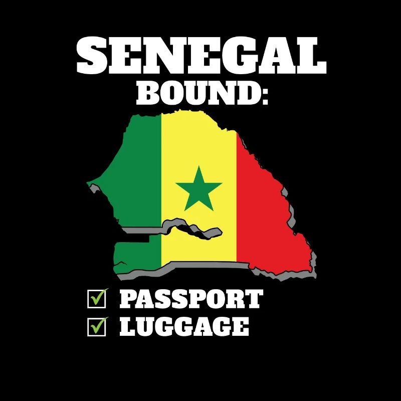 Sénégal Pays Voyage Drapeau Sénégalais