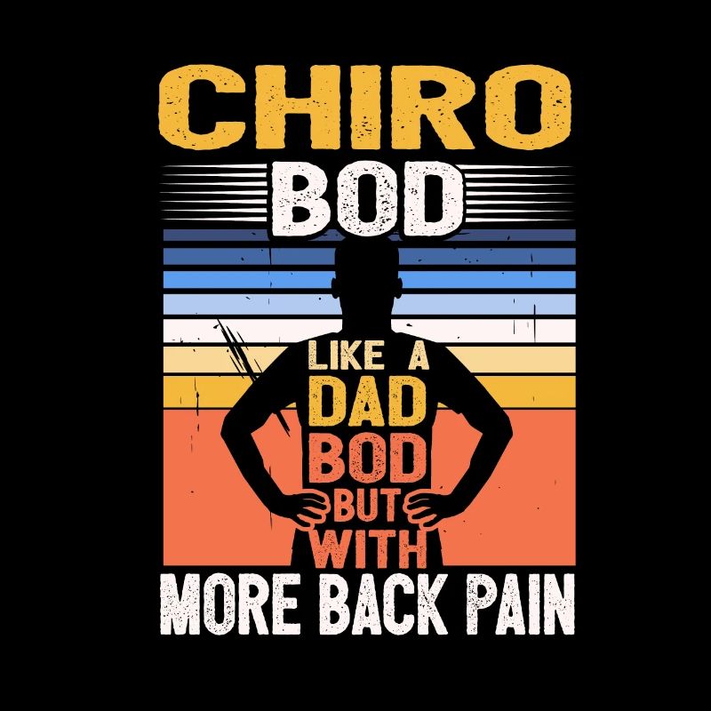 Chiro Bod comme un papa Bod Drôle de chiropraticien