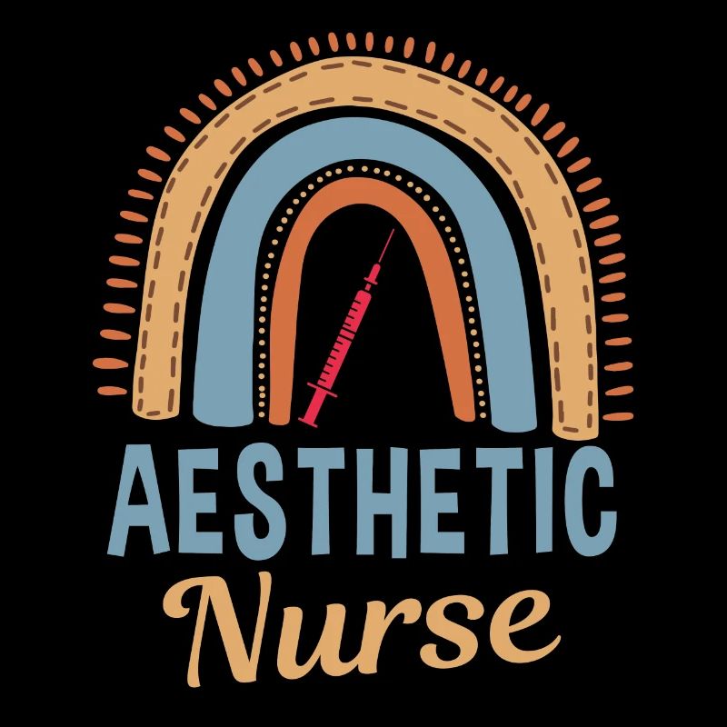 Ästhetische Krankenschwester Regenbogen