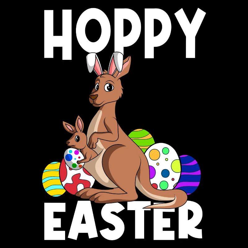 Hoppy Easter Sweet Easter Kangaroo Easter Bunny