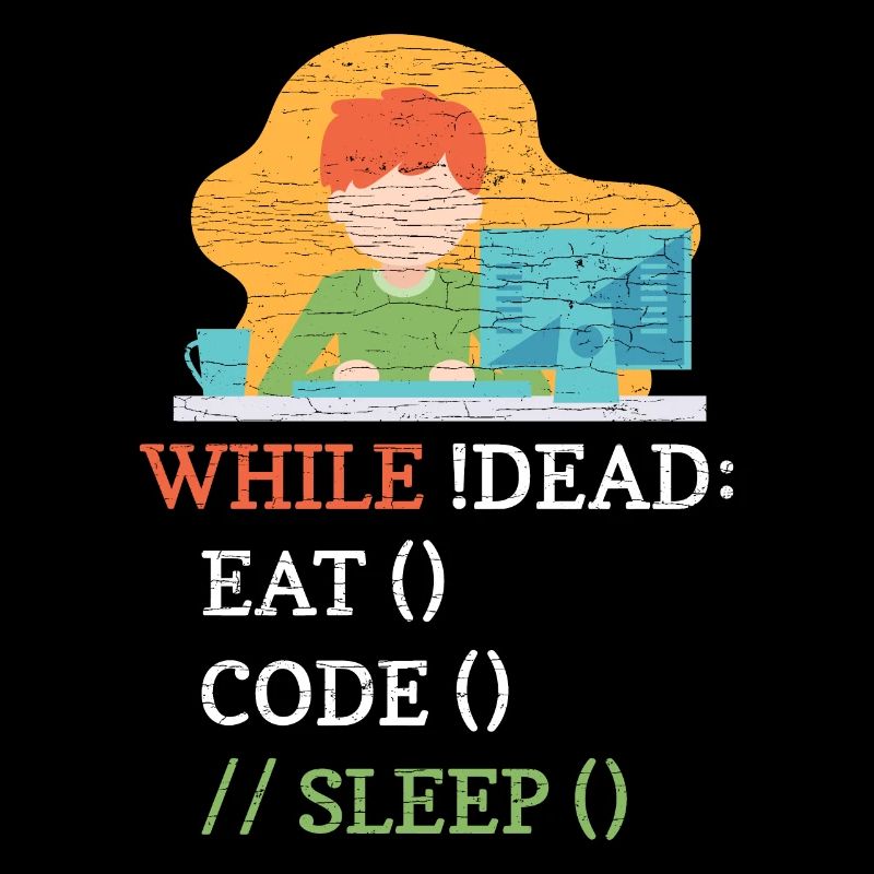 Programmierer Computer Informatiker Coder