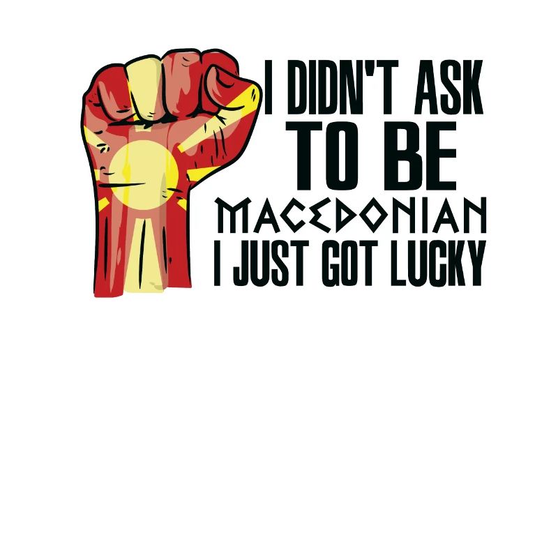 Fierté macédonienne Drapeau macédonien cultivé