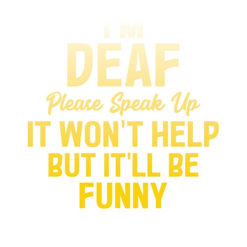 Funny Deaf Pride ASL Sign Language