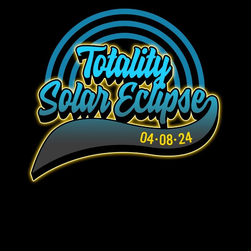 Solar Eclipse Shirt, Totality Solar Eclipse 04 08