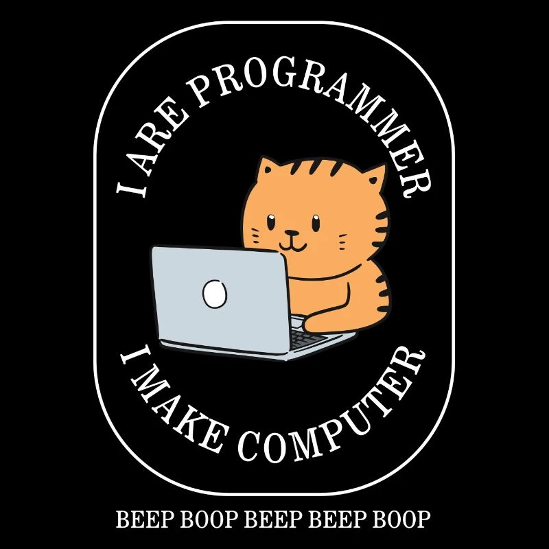 Programmierer-Shirt, ich bin Programmierer, den ich mache