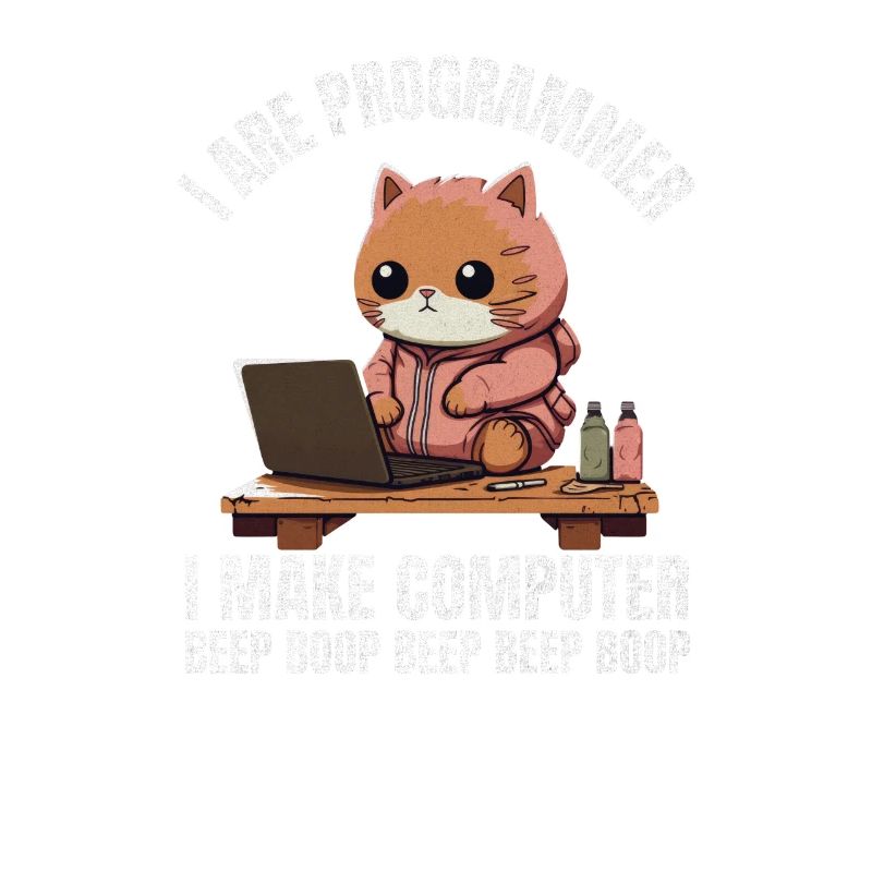 Ich bin Programmierer. Ich mache Computer Beep