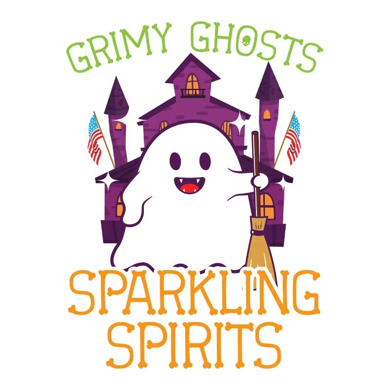 Grim ghosts, sparkling ghosts, janitors