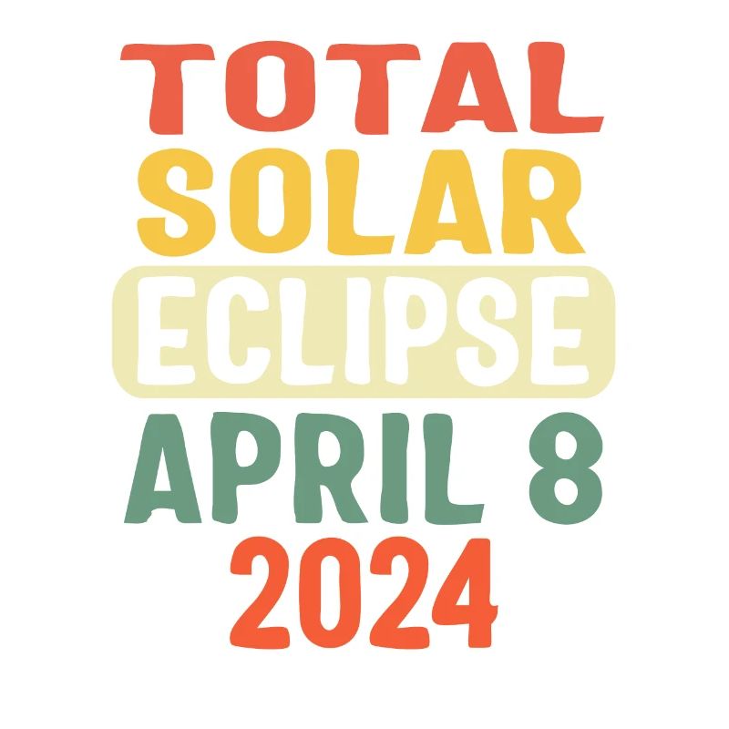 Solar Eclipse Shirt, Total Solar Eclipse April 8
