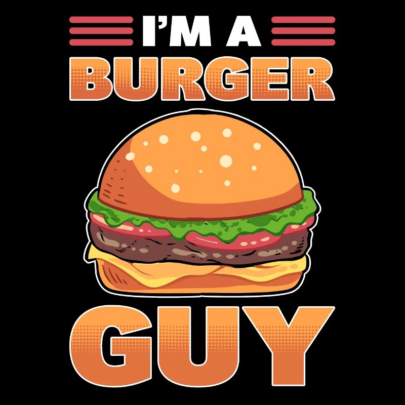 Ich bin ein Burger-Typ Hamburger