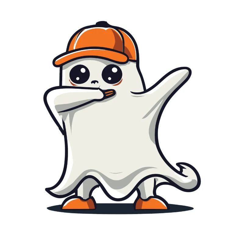 Ghost Dabbing Halloween Dabbing Dab Ghost