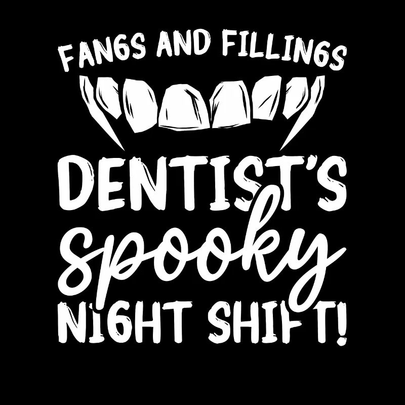 Fangs And Fillings Dentist's Spooky Night Shift