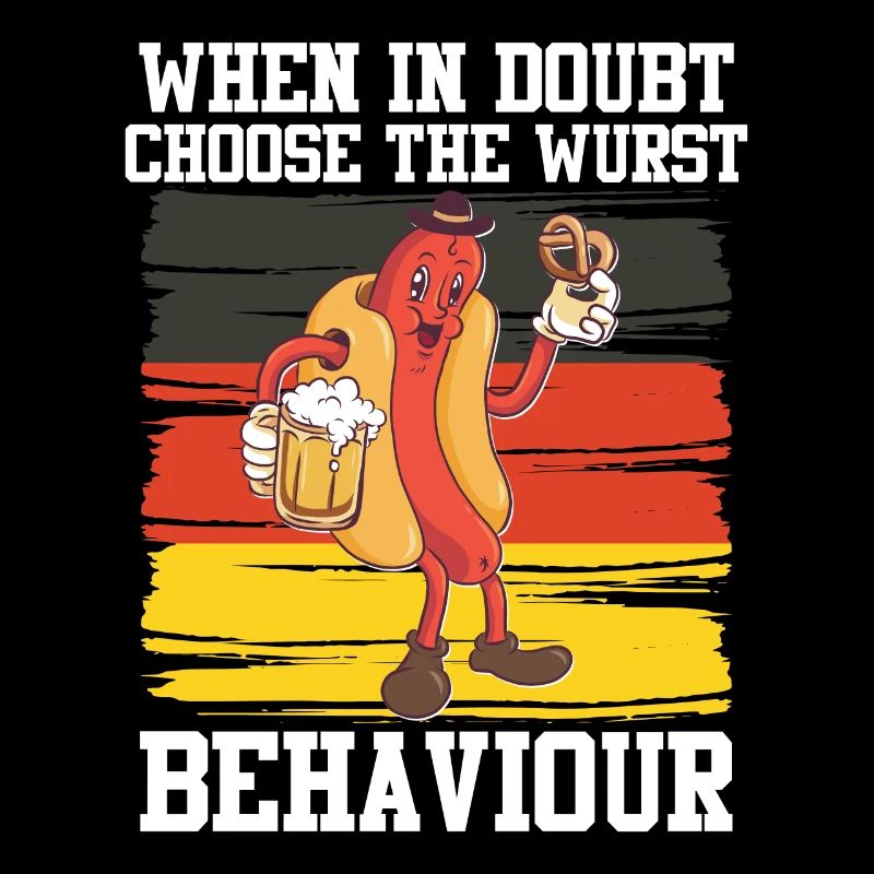 Deutsches Essen When In Doubt Choose the Wurst