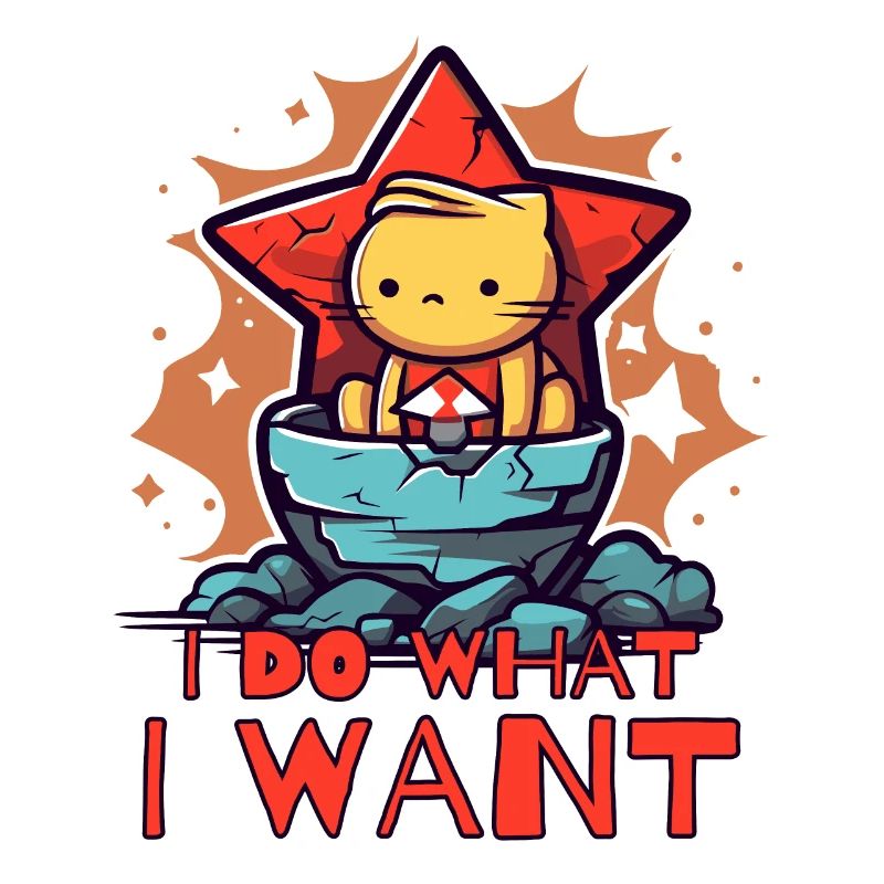 Die "Ich mache, was ich will" Katze