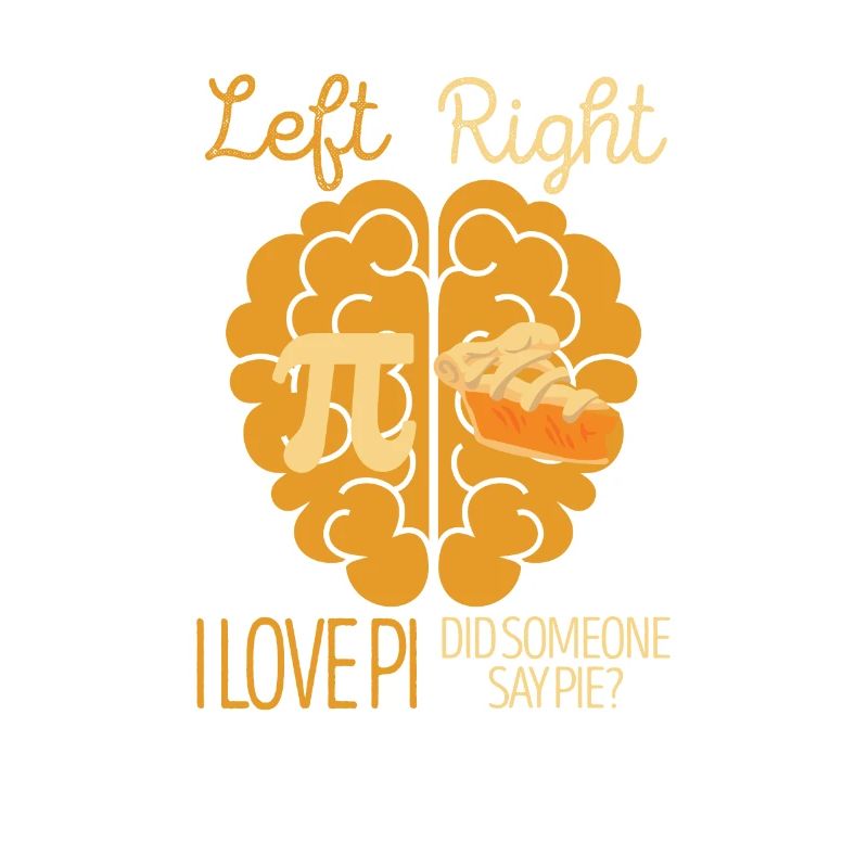 Left I love pi Right Someone said cake math