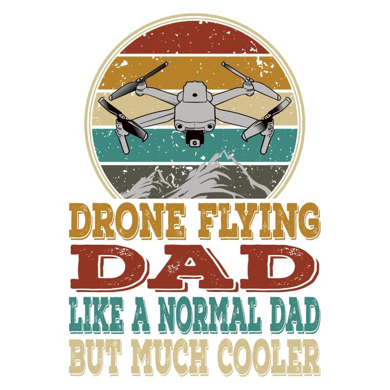 Drones Daddy Papa Copter FPV UAS Pilote Drone Daddy