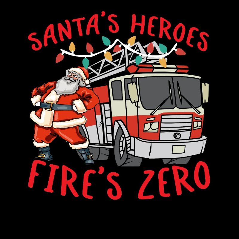 Santa's Heroes Feuerwehr Null Brandbekämpfung Weih