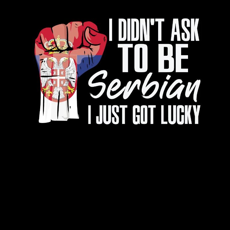 Fierté serbe Drapeau serbe cultivé