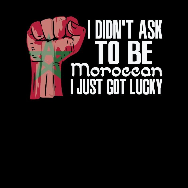 Moroccan Pride Morocco Flag Grown Moroccan Roots