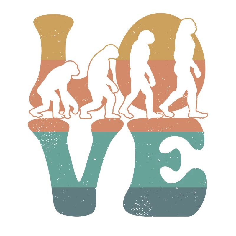 Charles Darwin Evolutionstheorie LIEBE