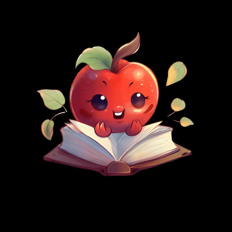 Book Reading Apple Picking Read Library Teacher