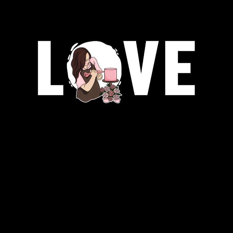 Love Bakery Confectioner Hobby Baker Master Baker