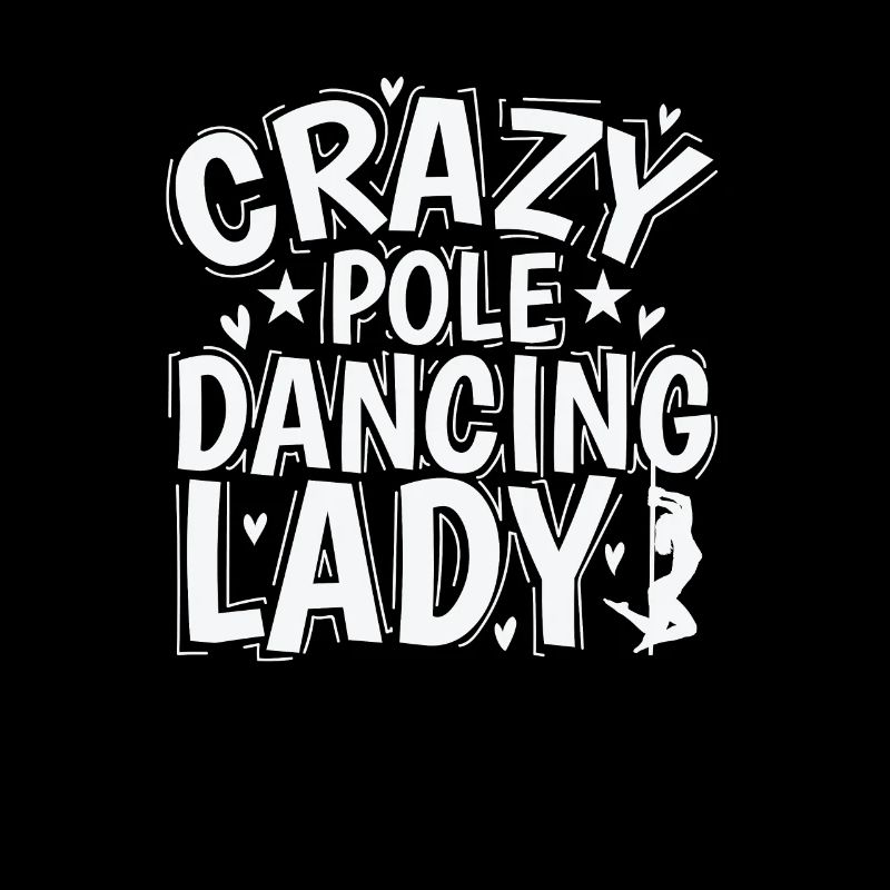 Crazy Pole Dancing Lady Rod Dancing