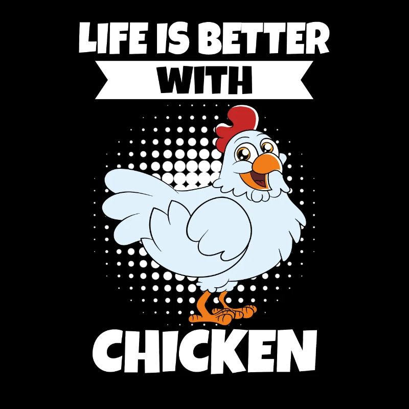 Funny Chicken Saying Chicken